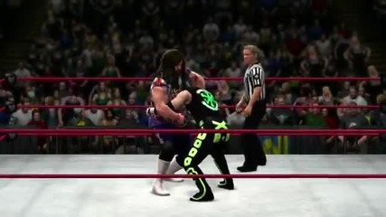 Dude Love hits his finisher in Wwe '13 (official)