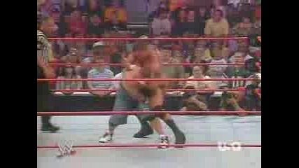 Wwe - John Cena And Bobby Lashley Vs Booker And Randy Orton