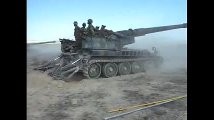 Strelba s M-110 Howitzer