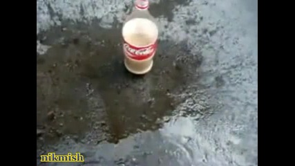 Кока кола + ментос