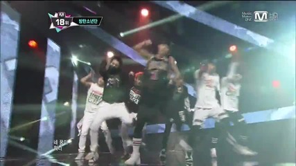 (hd) Bts - No More Dream ~ M Countdown (20.06.2013)