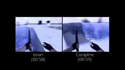 brian vs cordyline on dg winterclimb