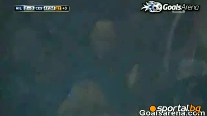 Милан - Чезена 2:0 24.01.2011 