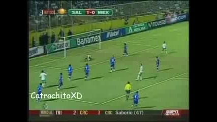 9.6 Mexico vs El Salvador 1:2
