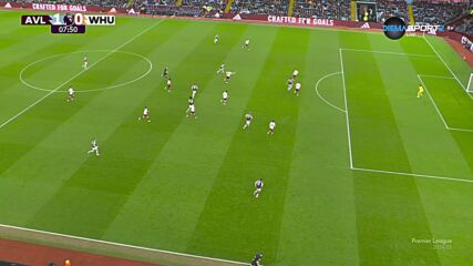 Goal by Aston Villa