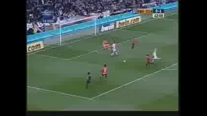 Real Madrid 3 - 1 Osasuna /18.01.09/ - Всички Голове и Голови Положения