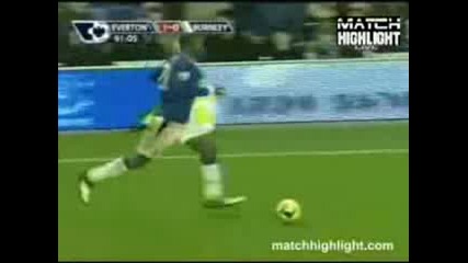 28.12.2009 Евертън - Бърнли 2 - 0