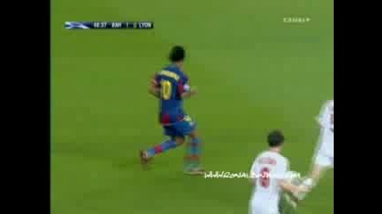 Ronaldinho Vs Lyon - Cl - First Mach