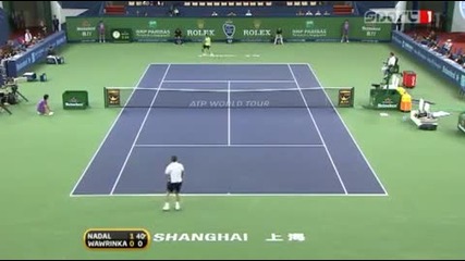 Nadal vs Wawrinka Atp Shanghai 2010 