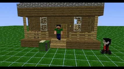 Minecraft animations put into 30 seconds Pt 1