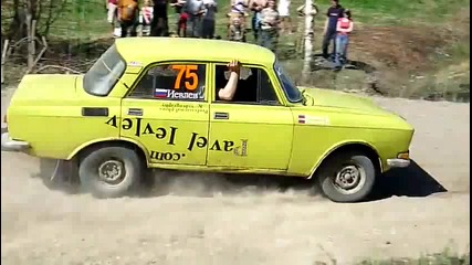 drift s Moskvich