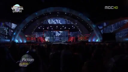 Beast - Fiction & Beautiful Night @ Dmz Peace Concert (15.08.2012)