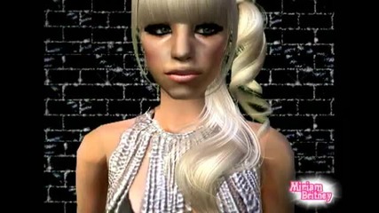 Lady Gaga - Bad Romance in the Sims 2 