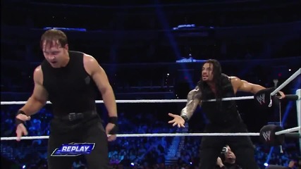 Cm Punk & The Usos vs. The Shield - Six-man Tag Team Match- Smackdown, Jan. 3, 2014