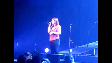 Kelly Clarkson Because Of You Live San Jose Event Center November 2009 