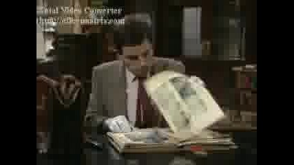 Mr Bean В Библиотеката