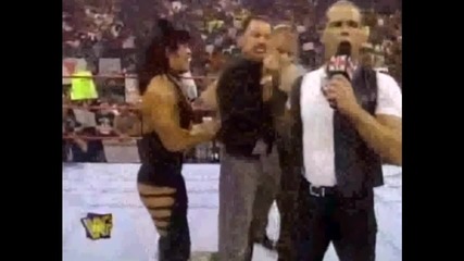 Dx Give Michael Cole a Wedgie