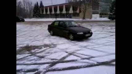 Дрифт в снега - Плевен