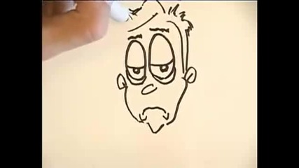How to Draw Cartoon Expressions -- Tired