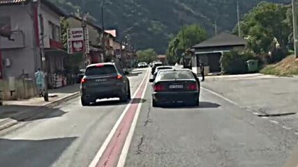 Агресивен шофьор в Кресна
