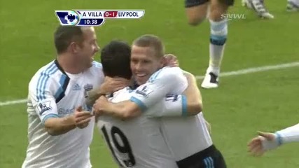 Aston Villa 0-1 Liverpool ( Bellamy )