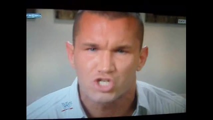 triple h fights randy orton in house