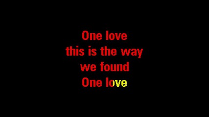 David Guetta ft Estelle - One love (караоке)