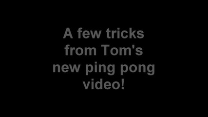 Страхотни трикове с пинг понг топче от 9 годишно момче