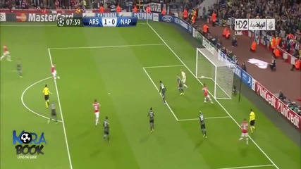 Дебютният гол на Йозил за Арсенал