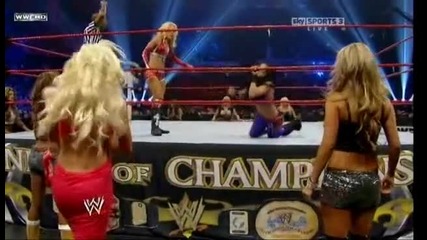 Wwe Night of Champions 2010 Melina vs Michelle Mccool