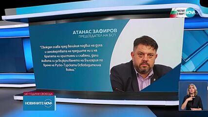 Българските политици с послания за Деня на Освобождението