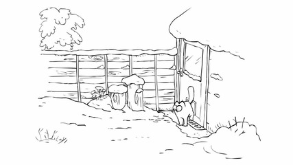 Simon's Cat in "snow Business" (disney Favorite)