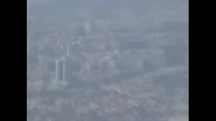 Поглед от най - високата сграда в света - 828 метра 