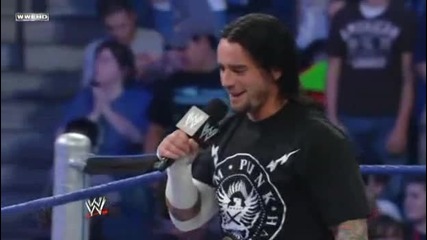 Smackdown 2009/25/09 Taker отново сплашва Punk 