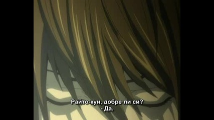 Death Note - епизод 26 Bg Sub 