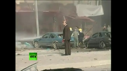 Запис на взрив на кола бомба в Киркук, Ирак 