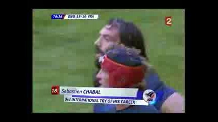 Try From Chabal Against England