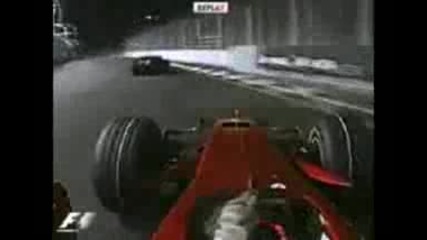 Singapore Gp 2008 - Kimi Raikkonen Crash