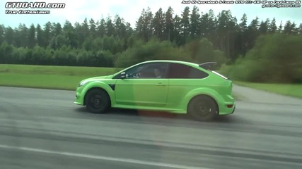 Audi S5 430кс. срещу Ford Focus Rs 325кс