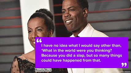 Chris Rock's mom reveals what she'd say to Will Smith