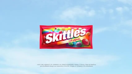 Много забавна реклама на Skittles