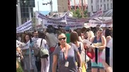 Фармацевти излязоха на протест заради мерките за поевтиняване на лекарствата