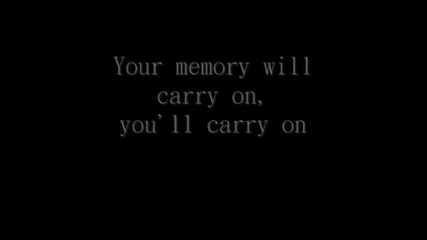 My Chemical Romance - Welcome to the Black Parade (lyrics)
