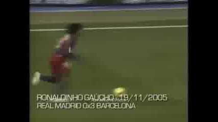 top 10 гола - Barcelona Vs Real Madrid 