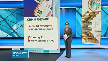 БНБ: Обмяната на левове в евро протича по план и без сериозни нарушения