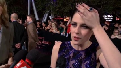 Kristen Stewart At 'breaking Dawn Part 1' World Premiere