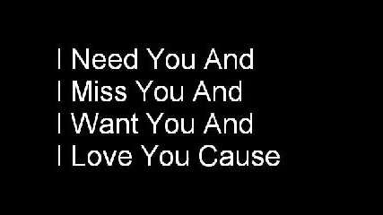 You Were My Everything