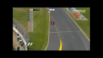 F1 2008 Kimi Raikonen отпада