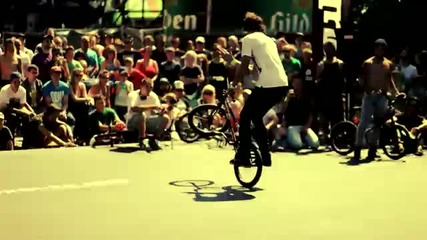 Трик с Bmx 