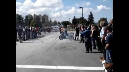Crashing burnout 